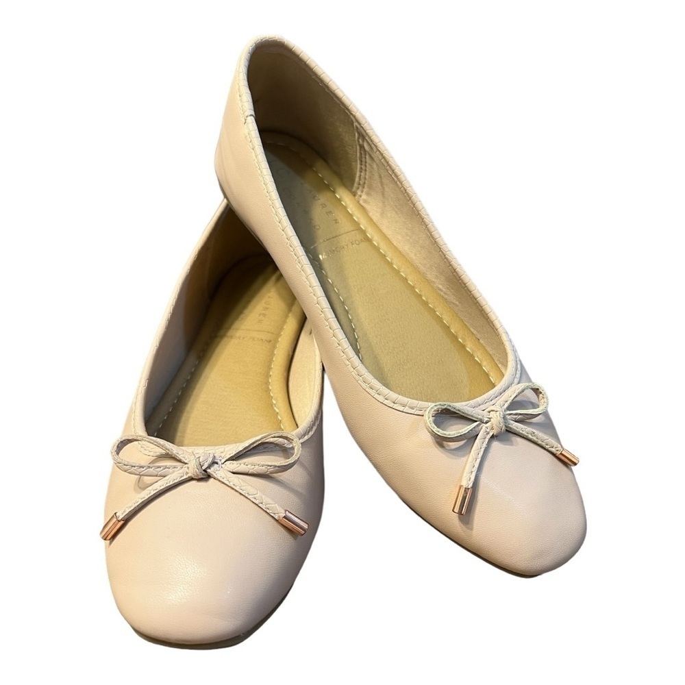 Lauren Conrad Golden Eye Blush Flats Size 9M - Picture 2 of 7